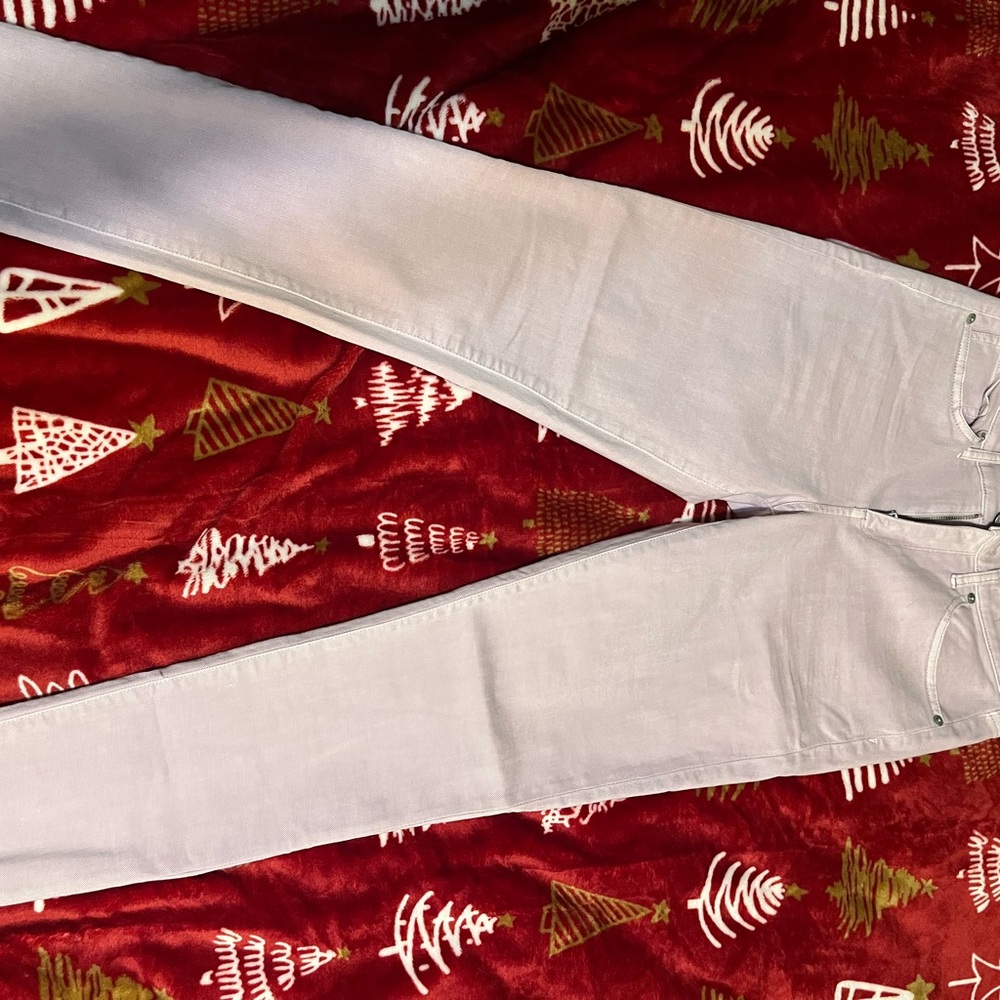 Women's Lavender cropped Gap Jeans 27